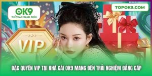 Đặc Quyền VIP Tại Nhà Cái OK9 Mang Đến Trải Nghiệm Đẳng Cấp