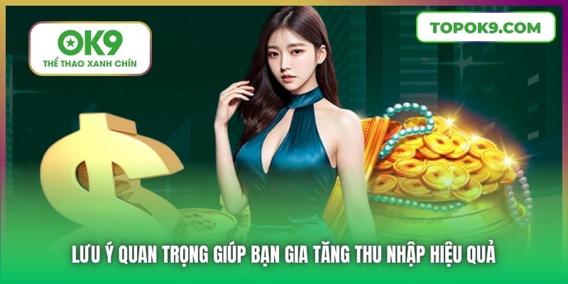 Cách Kiếm Tiền Online Từ Các Nhà Cái Trên Thị Trường Hiện Nay 7 Lưu ý quan trọng giúp bạn gia tăng thu nhập hiệu quả
