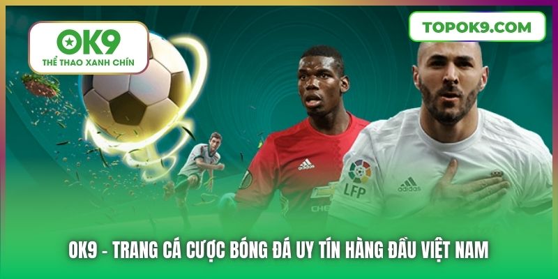 OK9 - trang cá cược bóng đá uy tín hàng đầu Việt Nam