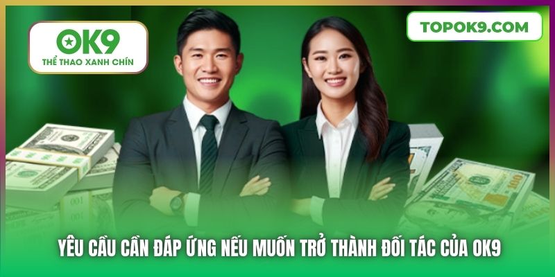Đại Lý OK9 3 Yêu cầu cần đáp ứng nếu muốn trở thành đối tác của OK9